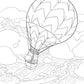 Hello Ninja Coloring Book