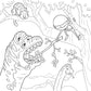 Hello Ninja Coloring Book