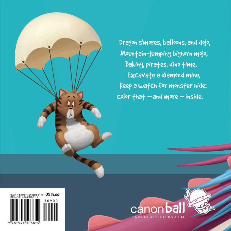 Hello Ninja Coloring Book